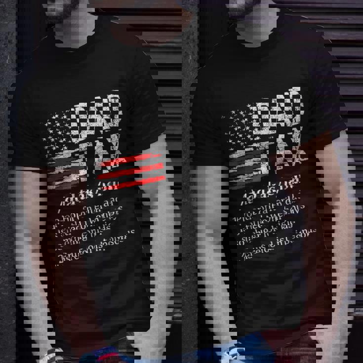 Dad Tax Definition Dad Lover Fathers Day 2023 T-shirt Gifts for Him
