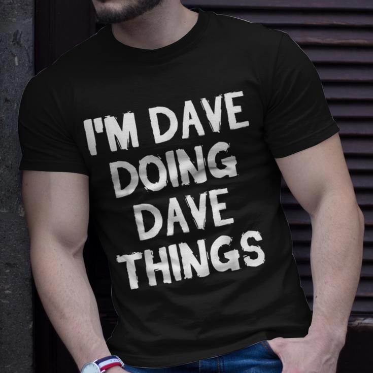 Im Dave Doing Dave Dings Lustiges Weihnachten T-Shirt Geschenke für Ihn