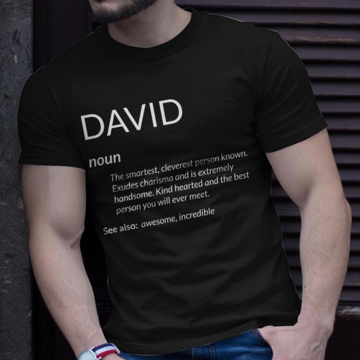 David Is The Best Name Definition Dave David T-Shirt Gifts for Him