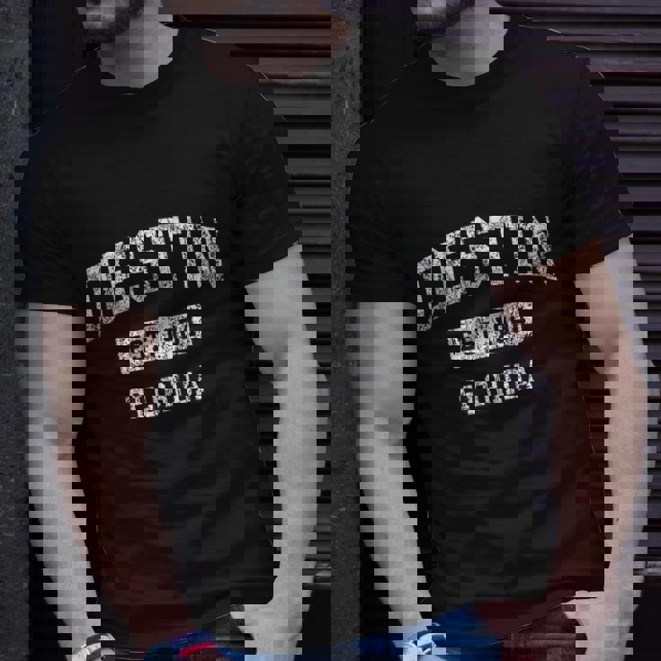 Destin Florida Fl Vintage Established Sports T-shirt Gifts for Him