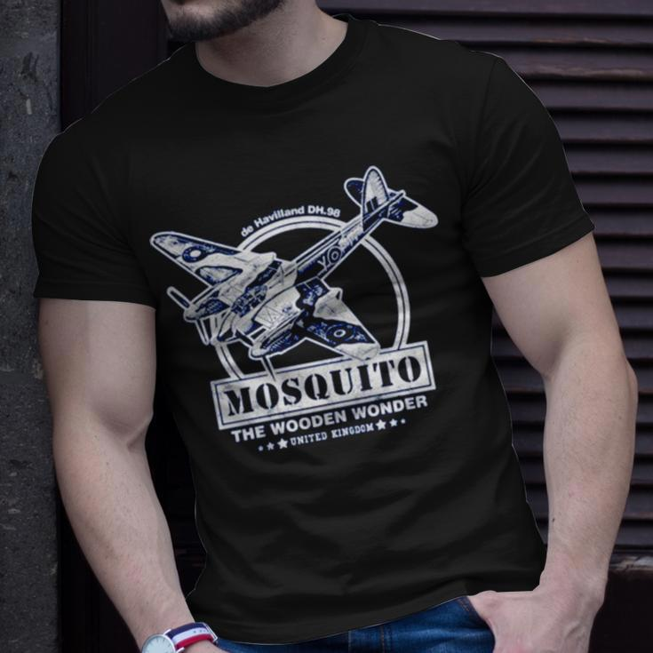 Dh98 Mosquito British Ww2 Aircraft Military Army Unisex T-Shirt Gifts for Him