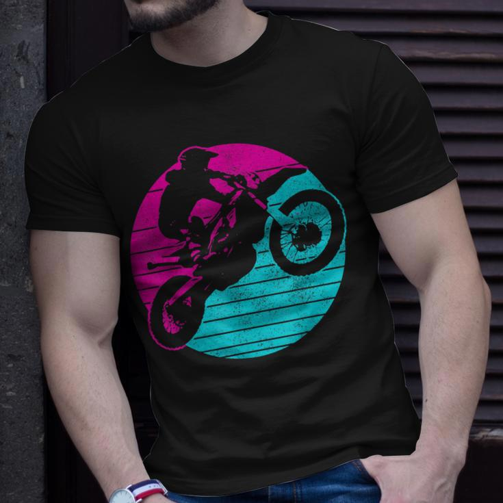 Dirt Bike Retro Vintage Motocross Mx Racing Biker Unisex T-Shirt Gifts for Him