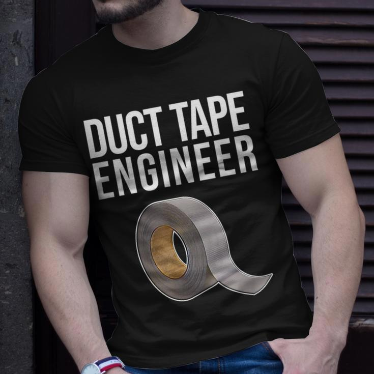 Duct Tape Engineer Heimwerker Lustiges Duct Tape T-Shirt Geschenke für Ihn