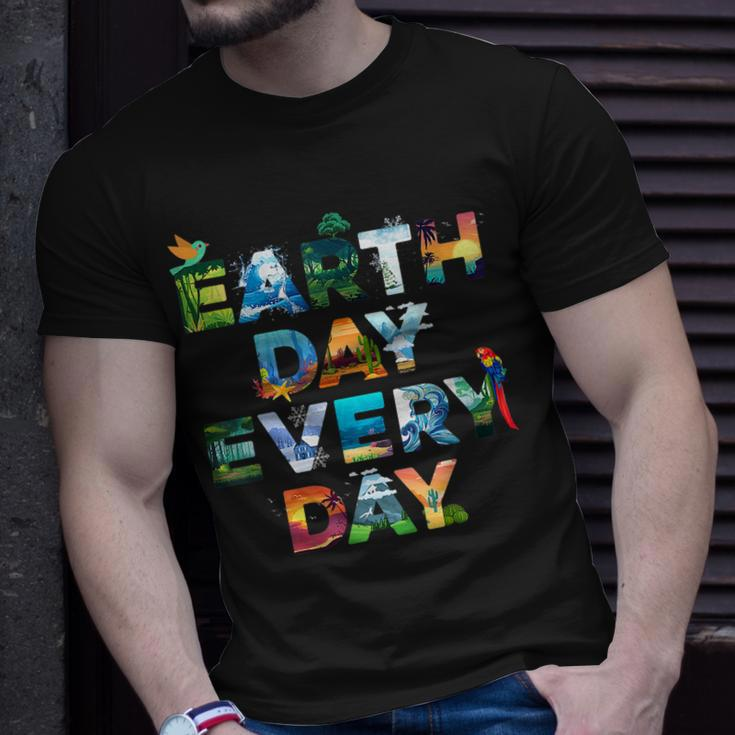 Earth Day Everyday Planet Environmental Animal Unisex T-Shirt Gifts for Him