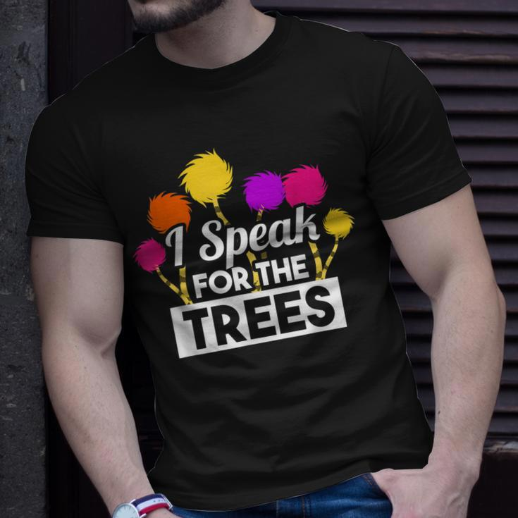 Earth Day Speak For The Trees Nature Lover T-Shirt Gifts for Him