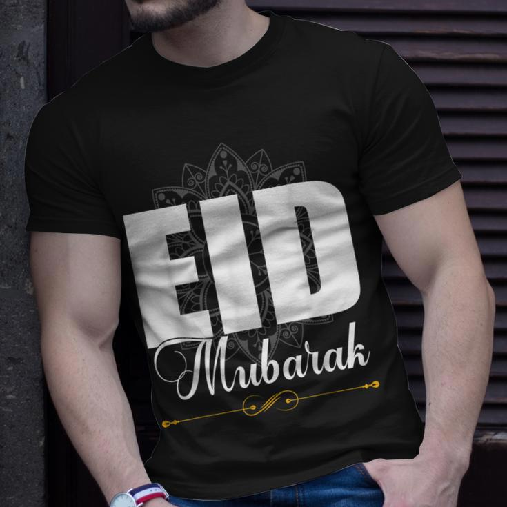 Eid Mubarak Ramadan Kareem Fasting Eid Fitr Unisex T-Shirt Gifts for Him