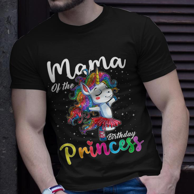 Einhorn Mama T-Shirt für Geburtstags Prinzessin Tanz Geschenke für Ihn