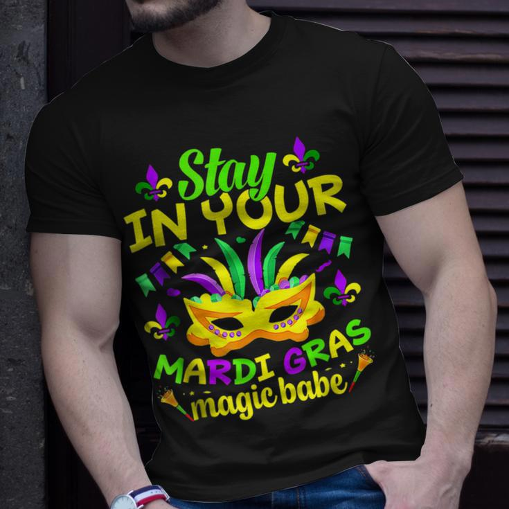 Fat Tuesdays Stay In Your Mardi Gras Magic Babe New Orleans T-Shirt Gifts for Him