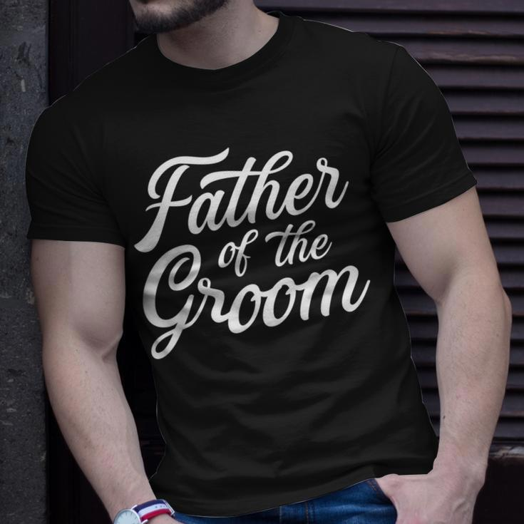 Father Of The Groom Dad For Wedding Or Bachelor Party T-Shirt Gifts for Him