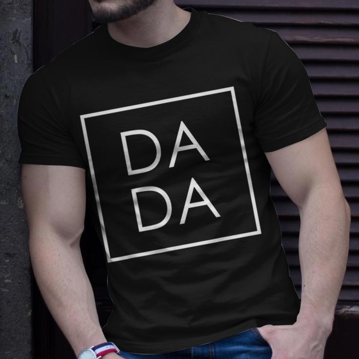 Fathers Day For New Dad Dada Him - Coloful Tie Dye Dada Unisex T-Shirt Gifts for Him