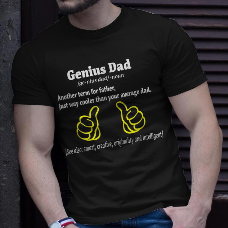 Fathers Day Humor Grandpa Daddy Geeky Dad Unisex T-Shirt Gifts for Him