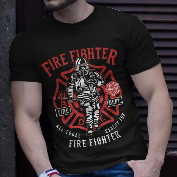 Fire Fighter First Responder Emt Clothing Hero T-Shirt Gifts for Him