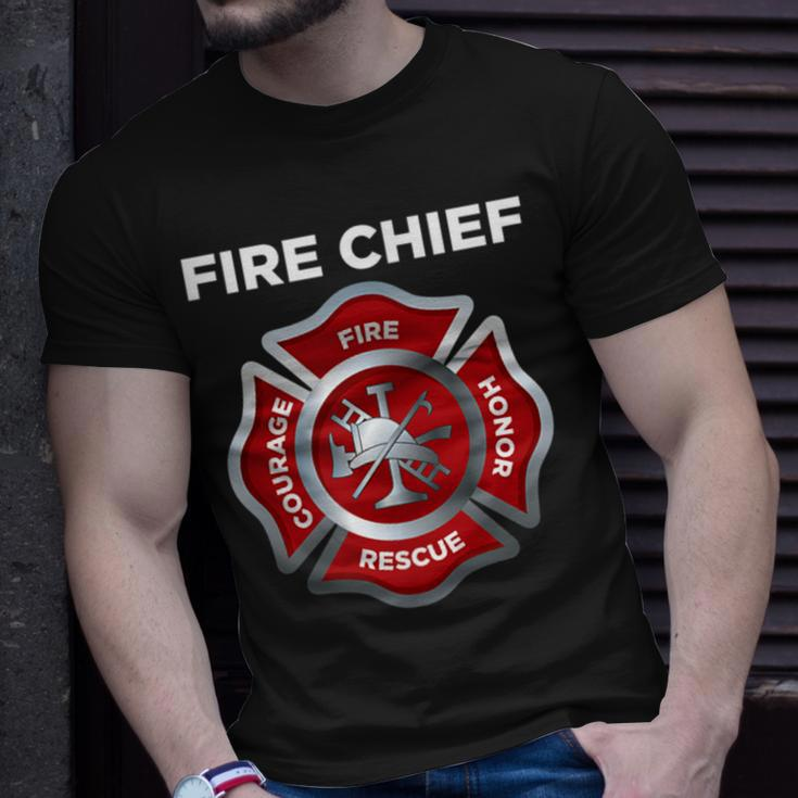 Firefighter Firefighting Fireman Fire Chief T-Shirt Gifts for Him