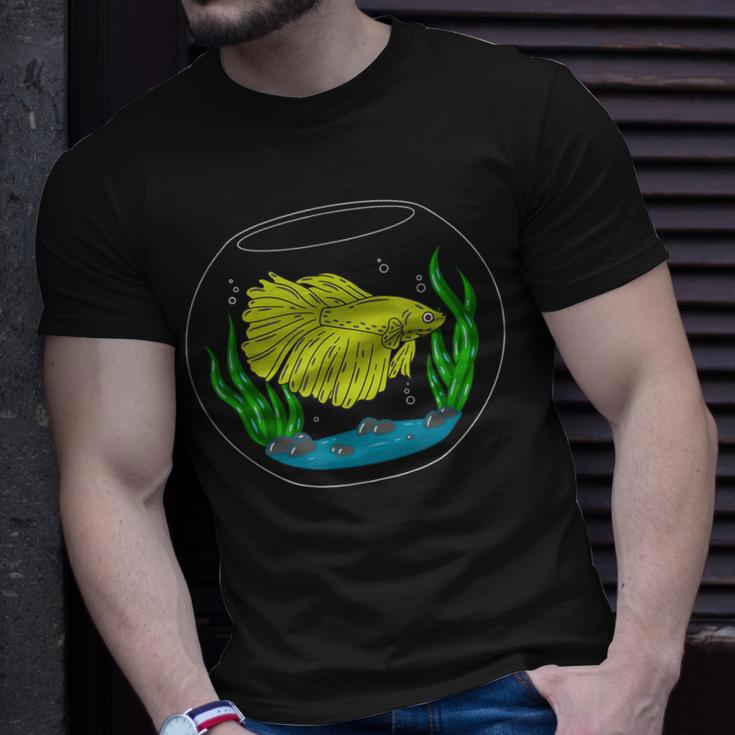 Fisch Aquarium Niedlich T-Shirt Geschenke für Ihn