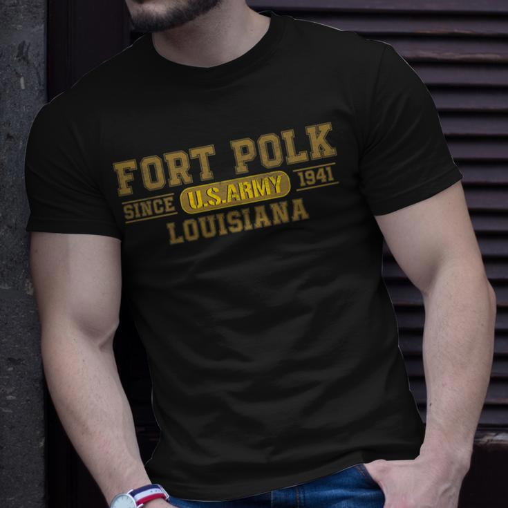Fort Polk Louisiana T-Shirt Gifts for Him