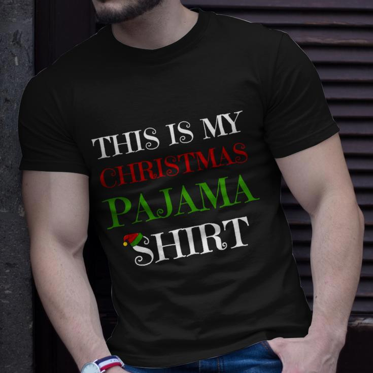 Funny Christmas Pajama Gift Unisex T-Shirt Gifts for Him