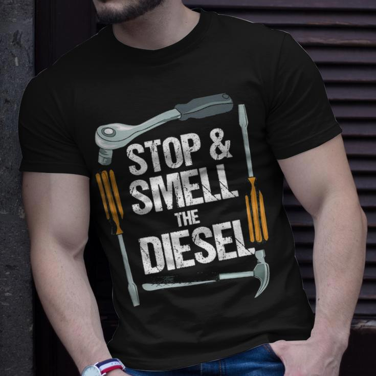 Funny Diesel Mechanics Diesel Truck Trucker Pickup Unisex T-Shirt Gifts for Him