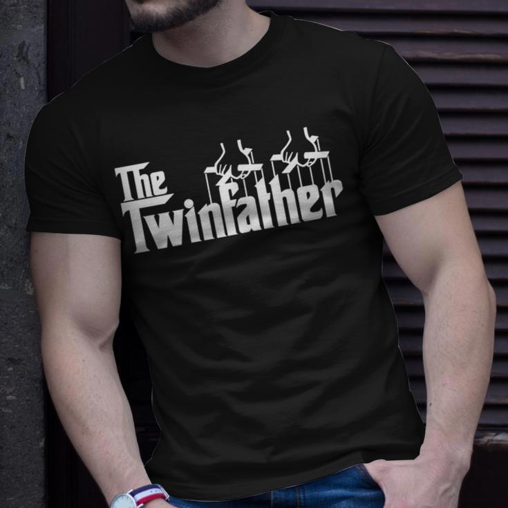Funny Twin Dad Fathers Day Gift TwinfatherShirt For Men Unisex T-Shirt Gifts for Him