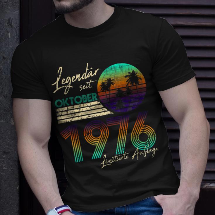 Geburtstag Geschenk Legendär Seit Oktober 1976 T-Shirt Geschenke für Ihn