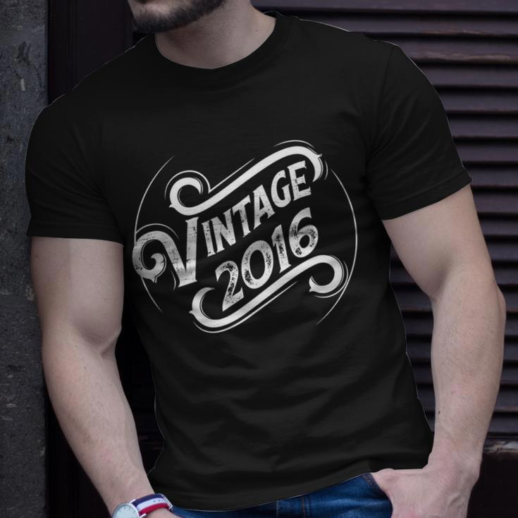 Geburtstag Vintage 2016 T-Shirt Geschenke für Ihn