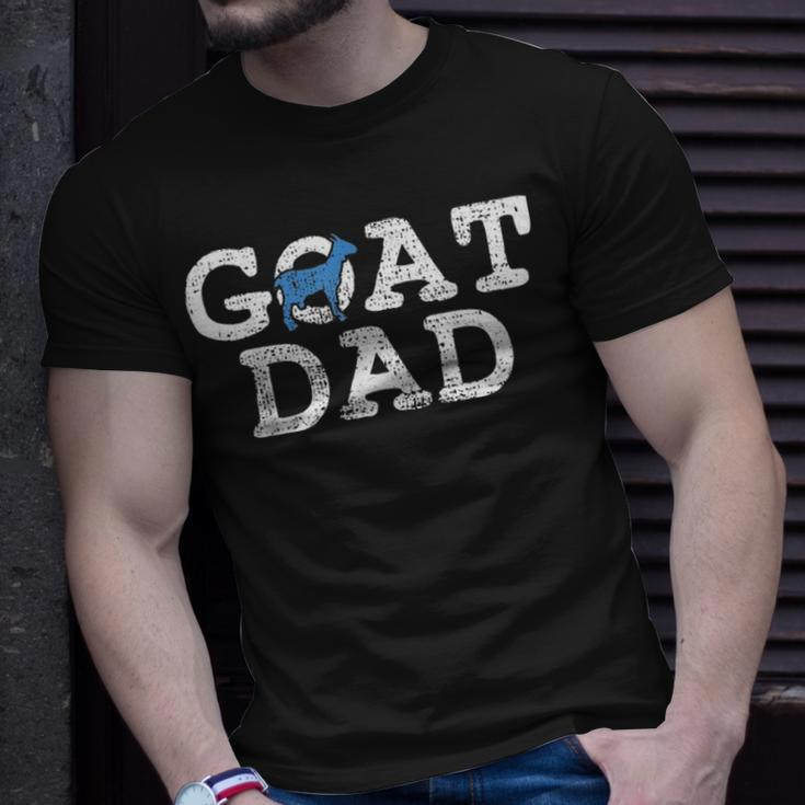 Goat DadFathers Day Farmer Gift Unisex T-Shirt Gifts for Him