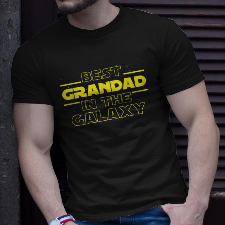 Grandad Gifts Best Grandad In The Galaxy Best Grandad Ever Gift For Mens Unisex T-Shirt Gifts for Him