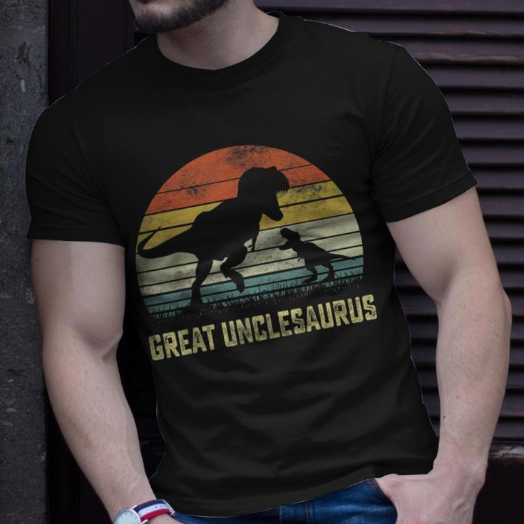 Great UnclesaurusRex Dinosaur Great Uncle Saurus Family Unisex T-Shirt Gifts for Him