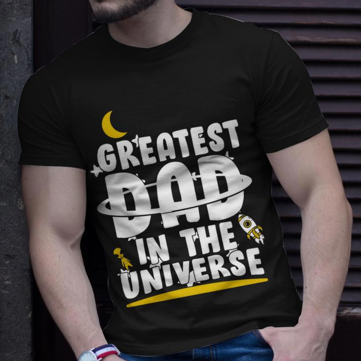 Greatest Dad In The Universe V2 Unisex T-Shirt Gifts for Him