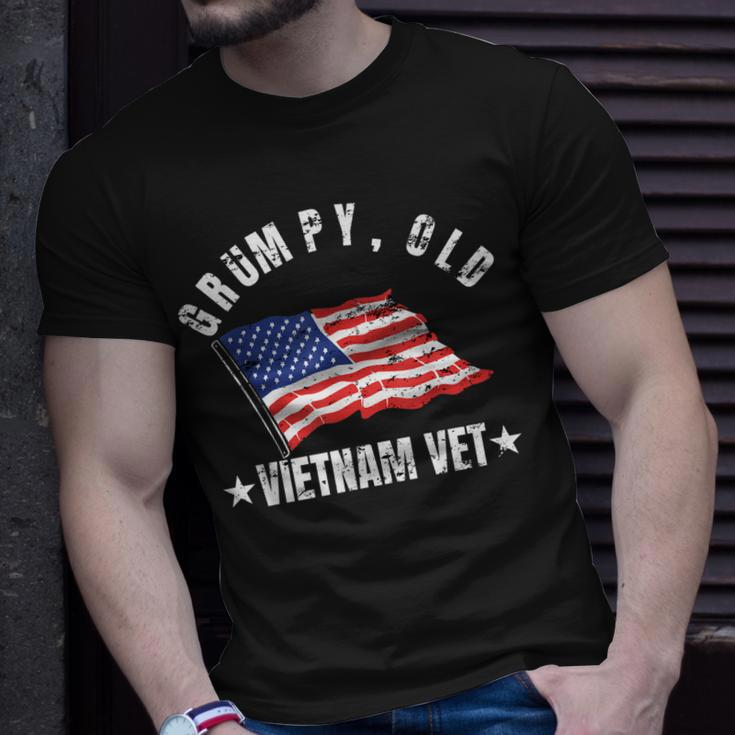 Grumpy Old Vietnam Vet Us Military Vetearan T-shirt Gifts for Him