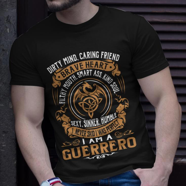 Guerrero Brave Heart Unisex T-Shirt Gifts for Him