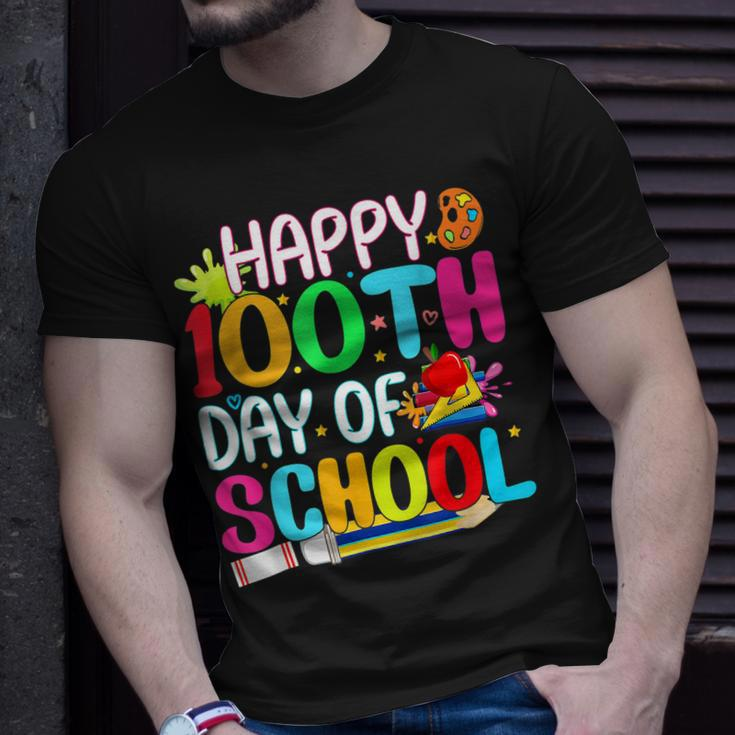 Happy 100Th Day Of School Teachers Kids Happy 100 Days T-shirt Gifts for Him