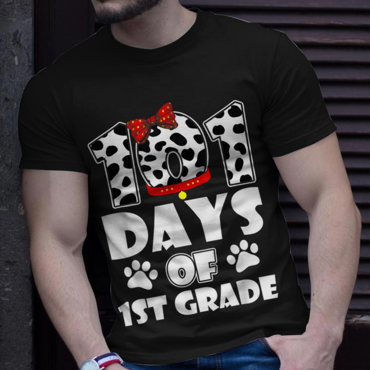 Happy 101 Days School 1St Grade Dog 100 Days Smarter Student T-shirt Gifts for Him