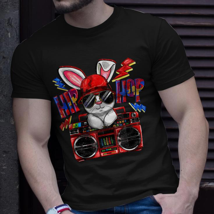 Happy Easter Cool Bunny Hip Hop Gift Baby Boy Kids Toddler Unisex T-Shirt Gifts for Him