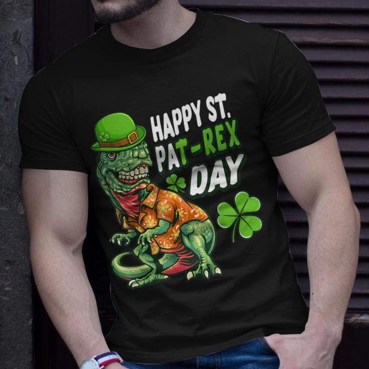 Happy St Pat-Rex Dinosaur Saint Patricks Day For Boys Girls Unisex T-Shirt Gifts for Him
