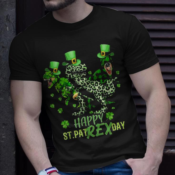 Happy St Patrex DayRex Lover Funny St Patricks Day Unisex T-Shirt Gifts for Him