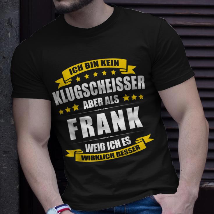 Herren Name Frank Vorname Namensgeschenke Namenstag T-Shirt Geschenke für Ihn