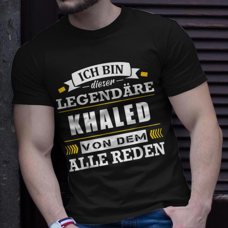 Herren Name Khaled Vorname Namensgeschenke Namenstag T-Shirt Geschenke für Ihn