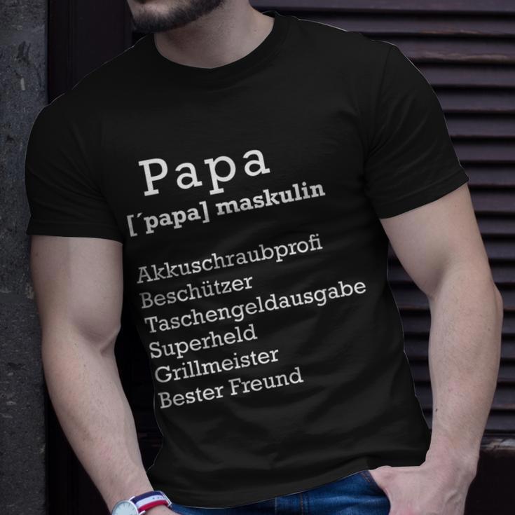 Herren Papa Liebe Geburtstag Geschenk T-Shirt Geschenke für Ihn