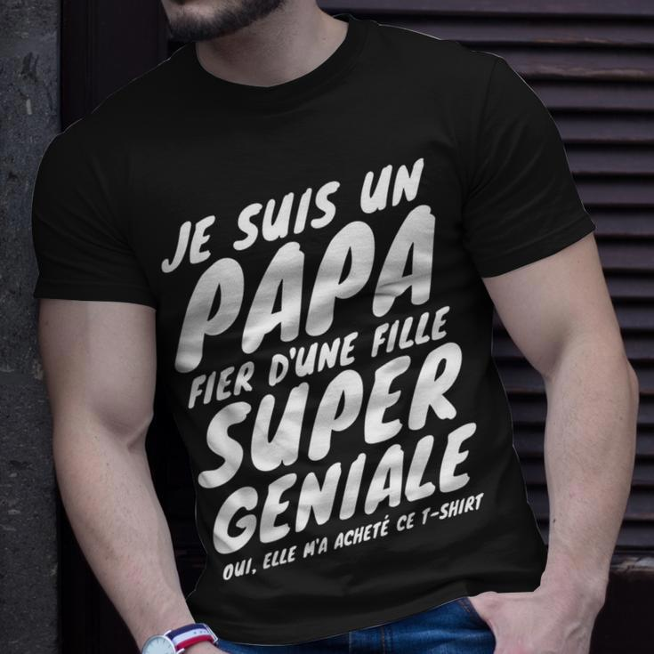 Herren Papa Mädchen Geschenk Für Papa Geburtstag Herren Humor T-Shirt Geschenke für Ihn