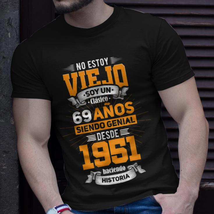 Herren T-Shirt zum 69. Geburtstag, Papa 2020 Edition auf Spanisch Geschenke für Ihn
