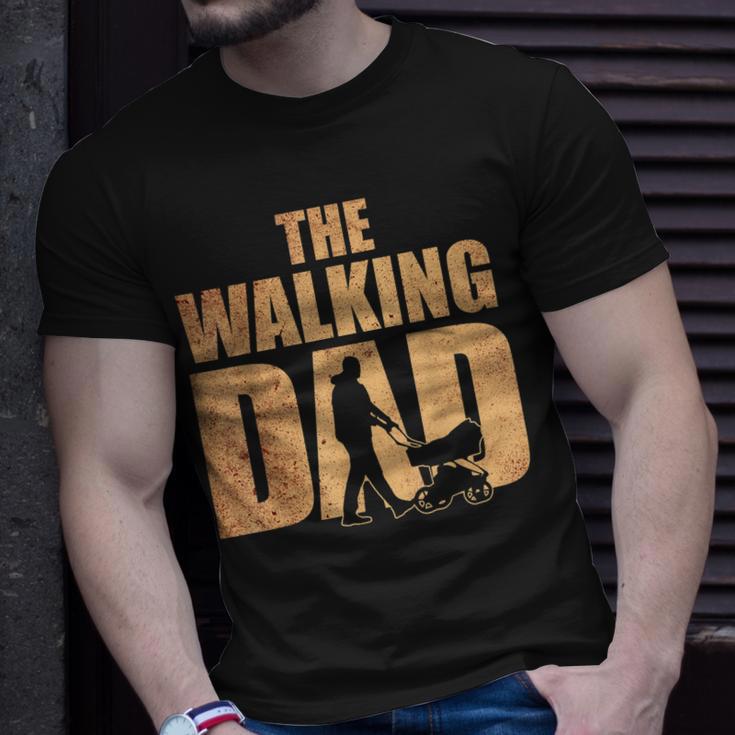 Herren The Walking Dad Geschenk Zum Vatertag Lustiges Papa T-Shirt Geschenke für Ihn