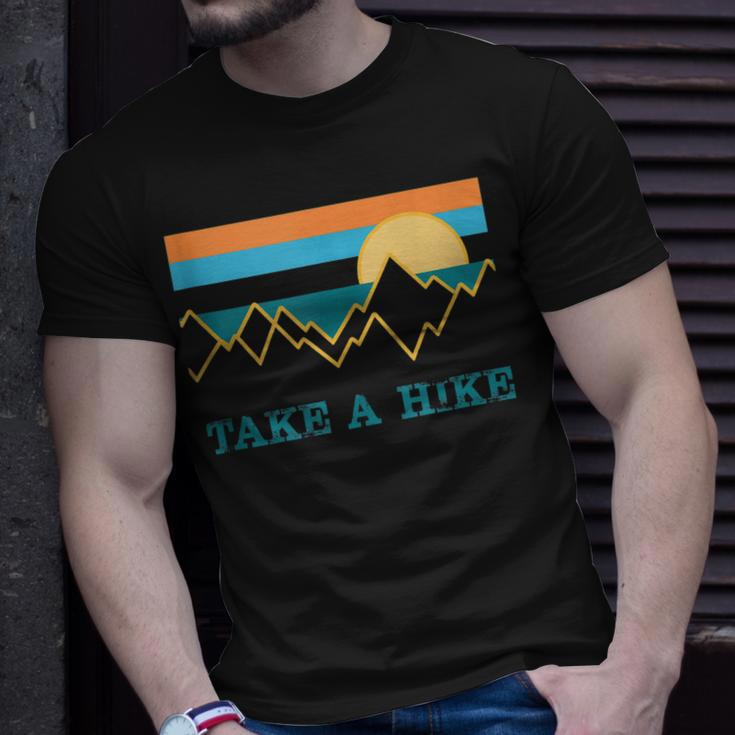 Take A Hike Outdoor Hiking Nature Wilderness For Hikers T-Shirt Gifts for Him