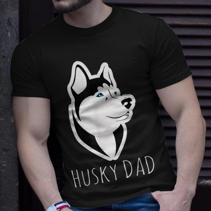 Husky Dad Dog Gift Husky Lovers “Best Friends For Life” Unisex T-Shirt Gifts for Him