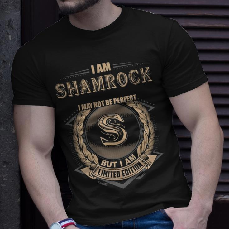 I Am Shamrock I May Not Be Perfect But I Am Limited Edition Shirt Unisex T-Shirt Gifts for Him