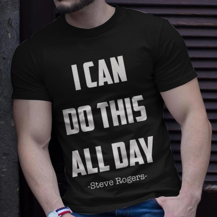 I Can Do This All Day America Super Heroes Shirt Unisex T-Shirt | Mazezy