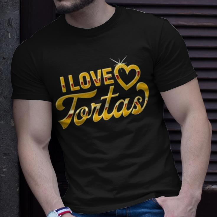 I Love Tortas Classic Unisex T-Shirt Gifts for Him