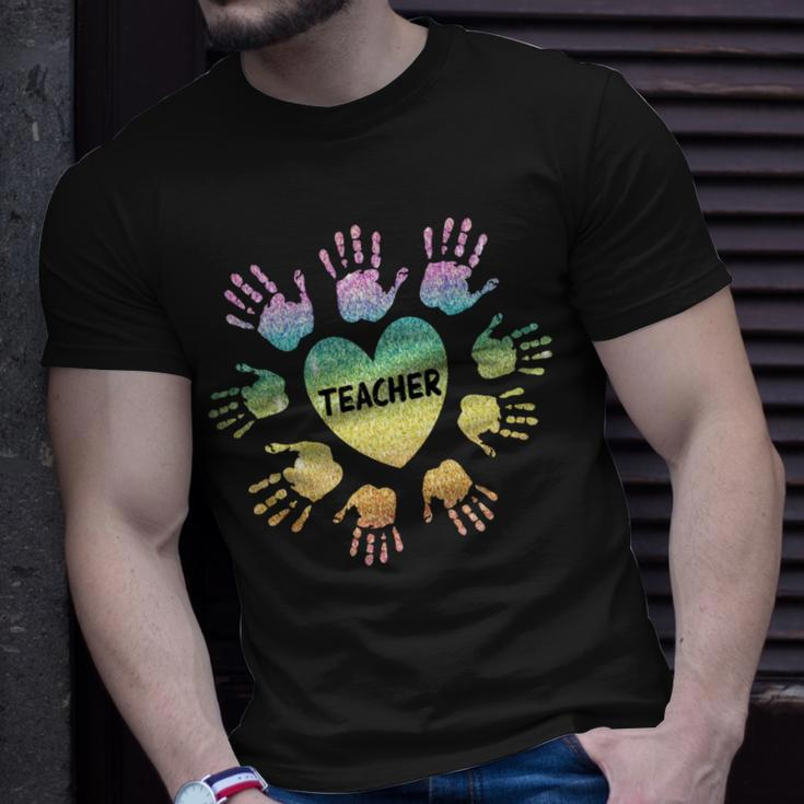 I Teach Love Bravery Equality Strength Kindnesss Unisex T-Shirt Gifts for Him