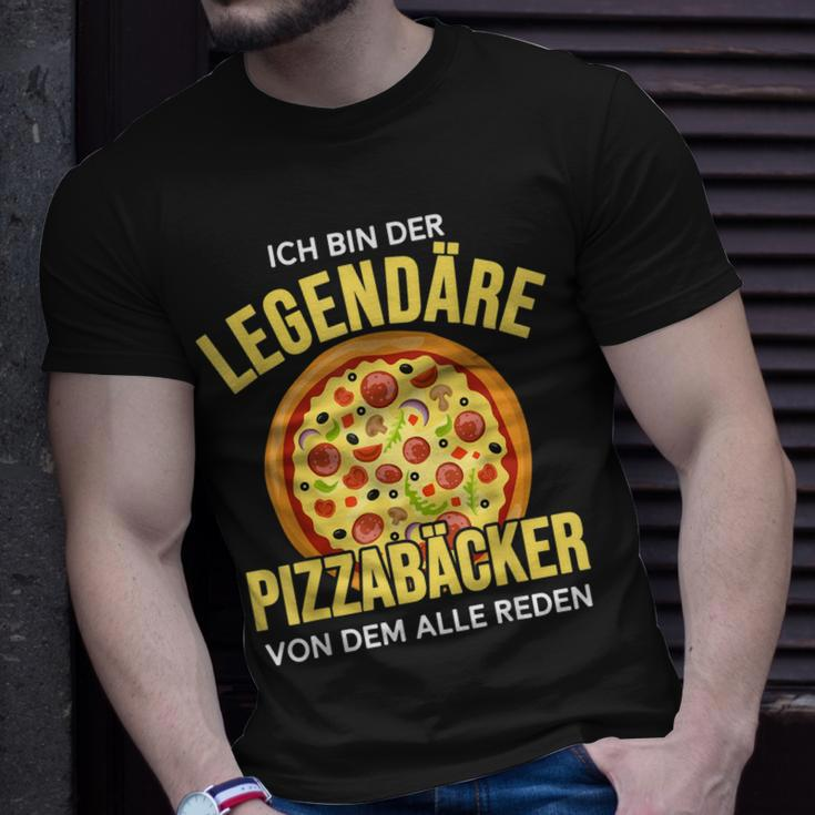 Ich Bin Der Legendäre Pizzabäcker Weltbester Pizzabäcker T-Shirt Geschenke für Ihn
