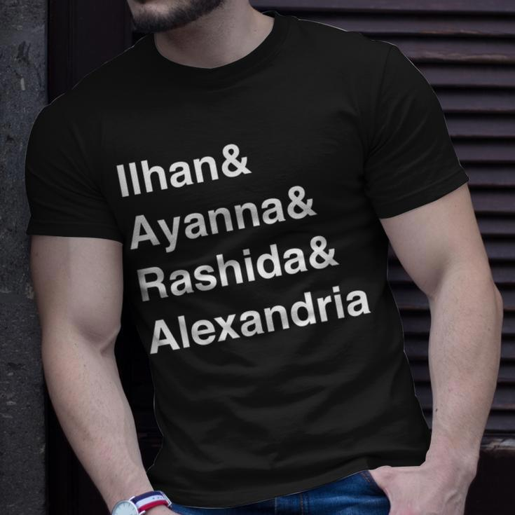 Ilhan Ayanna Rashida Alexandria Congress Democrat Unisex T-Shirt Gifts for Him