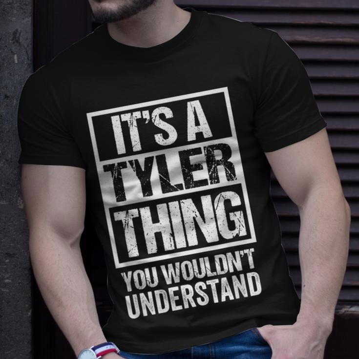Its A Tyler Thing You Wouldnt Understand Surname Name T-Shirt Gifts for Him